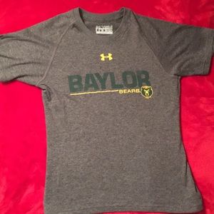Baylor Bears Boy Dryfit Under Armor workout tee